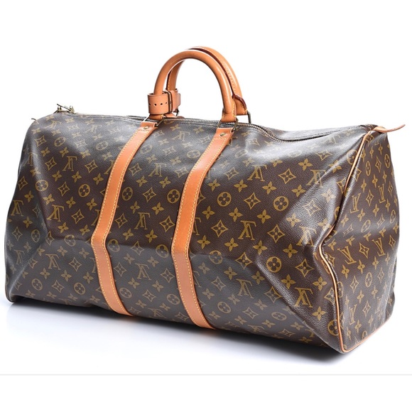 Auth LOUIS VUITTON Keepall 50 Dufflle Bag - Picture 2 of 11